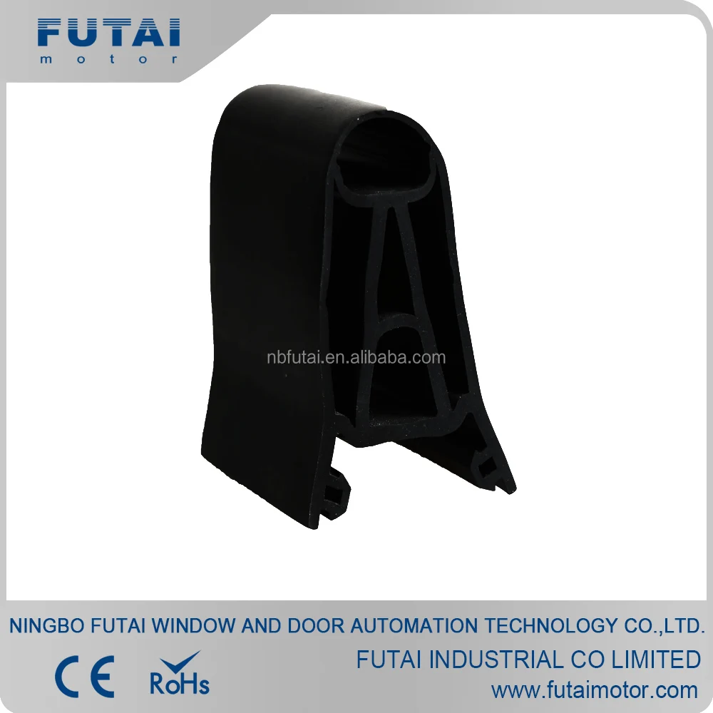 
R206 FUTAI EPDM Rubber profile for revolving door or industrial door 