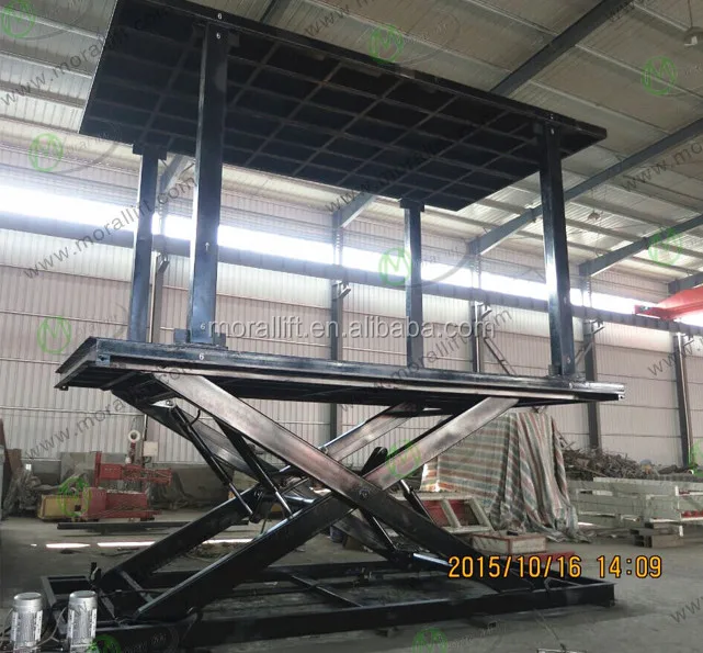 3T 3m Underground Parking Car Scissor Lift