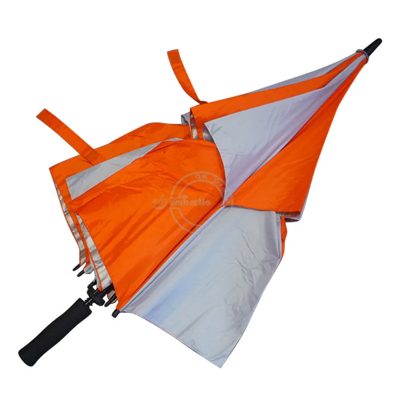 Ok Umbrella Full body large size gold umbrella double canopy UV protection sports umbrella