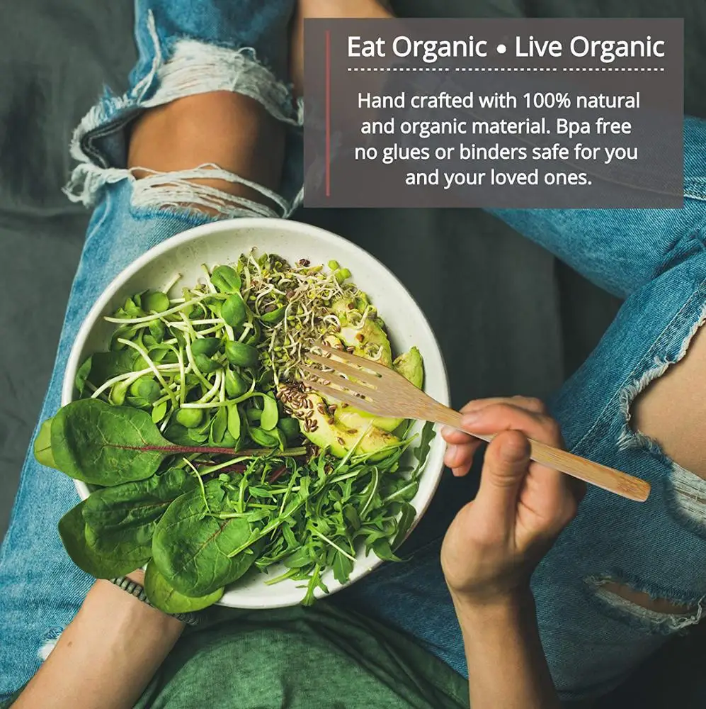 Reusable Wooden Forks