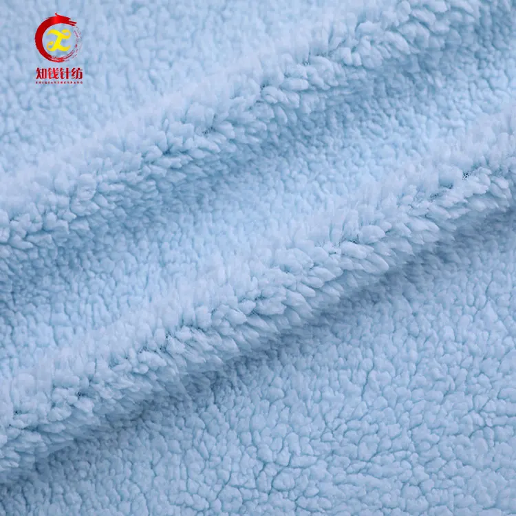 Different colors wholesale soft sherpa fleece fabric blanket rolls
