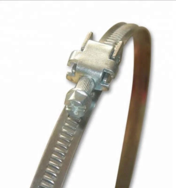 wide band hose clamps