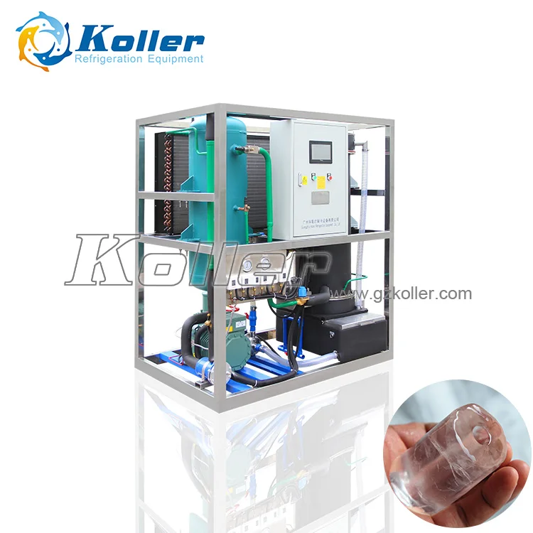 Коллер 1 тонны малых пробки льда maker машины с передачу тепла интернет-магазины