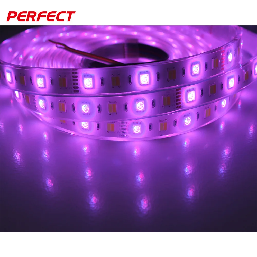 5050 IP68 Waterproof RGB+CCT RGB+WW+PW(5 in 1) CRI80 LED Strip