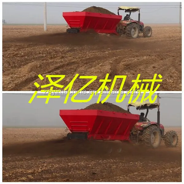 organic manure separator fertilizer drop spreader