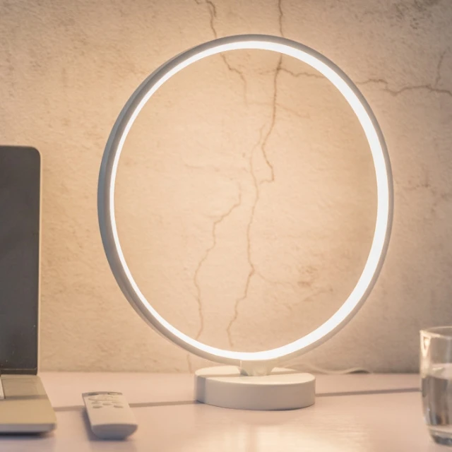 Valed Hot Sale Circle Led Table Lamp Aura Mood  Light for Garden, Party, Patio, Living Room, Bar