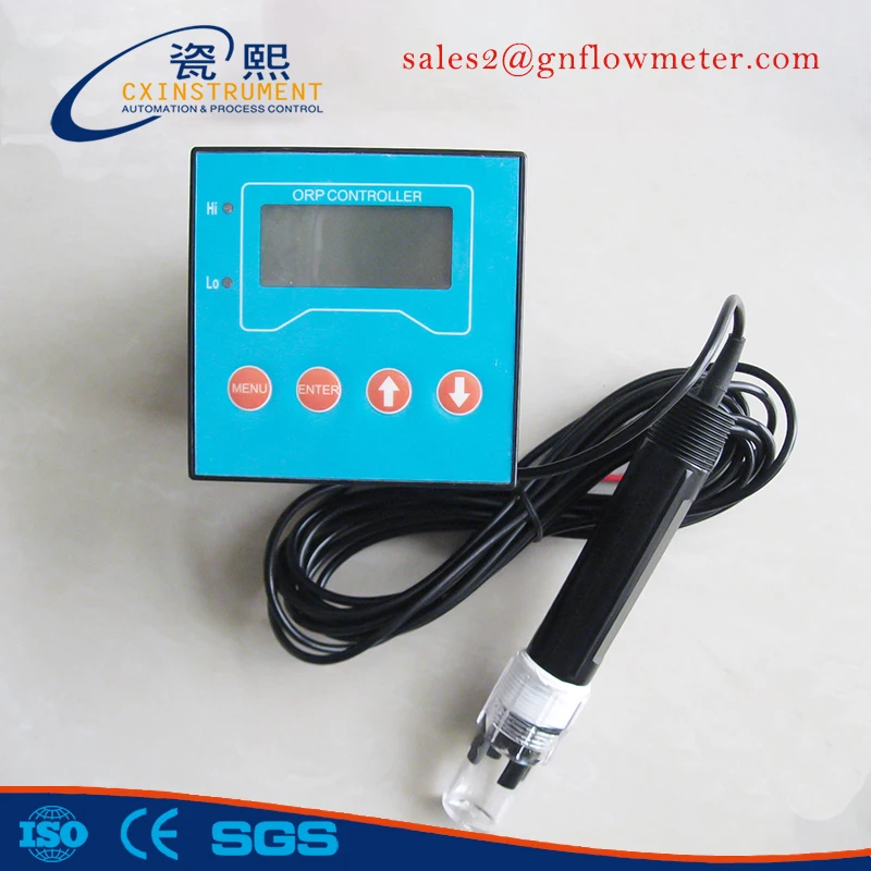 Цифровой дисплей промышленности, очистки воды онлайн PH ОВП Датчик метр