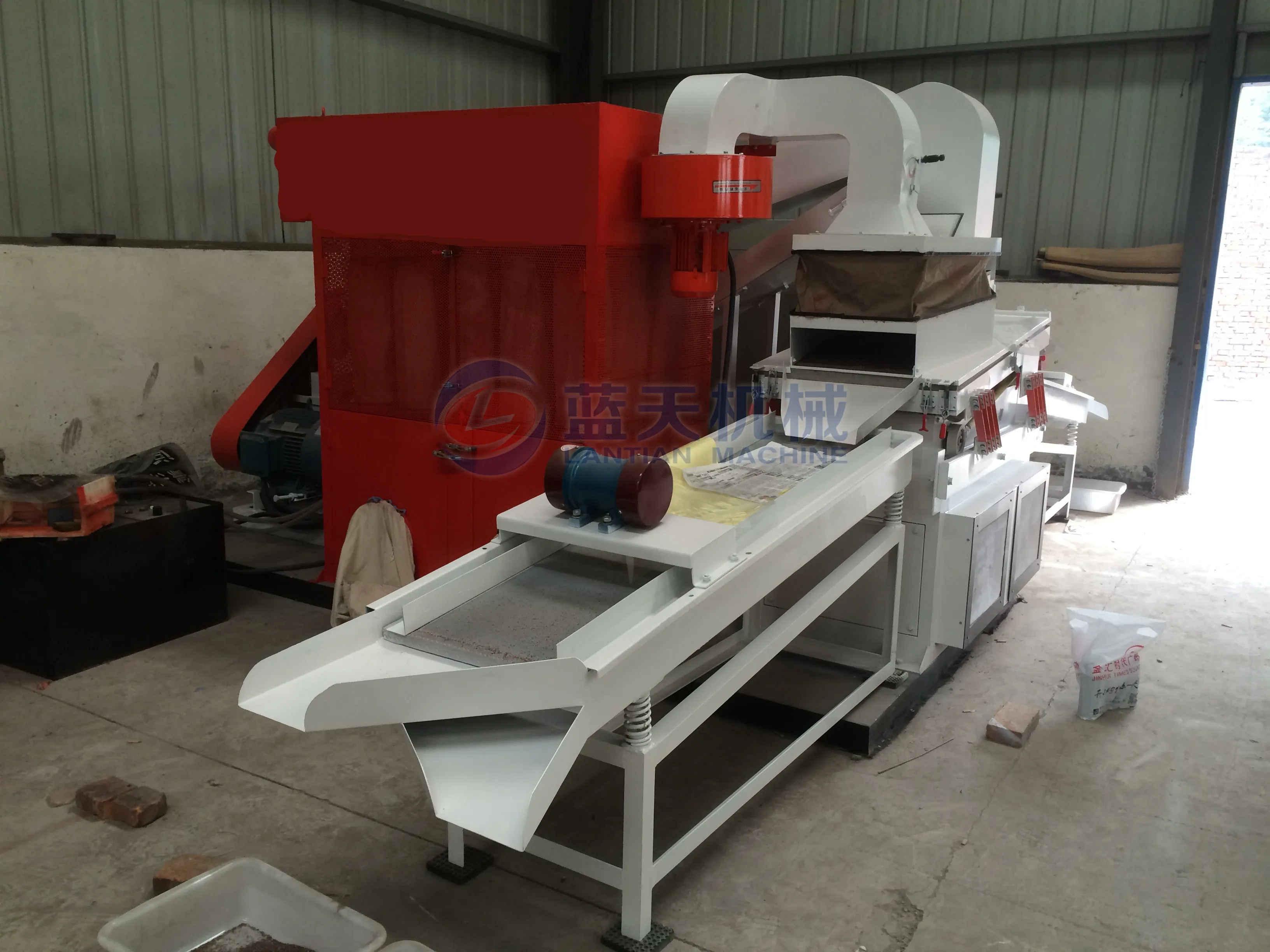 Cable wire recycling separator / aluminum plastic wire recycling machine