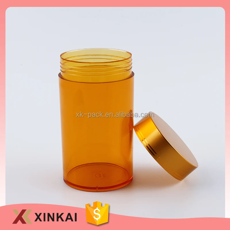 Manufacturers wholesale amber plastic medicine bottles factory