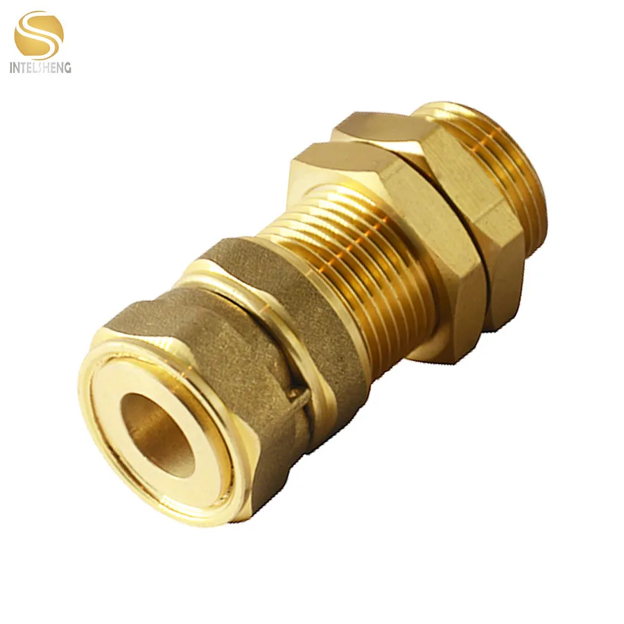 topflow top Quality brass fittings oem 1/2 inch pneumatic quick connectors brass fittings for fuel lines