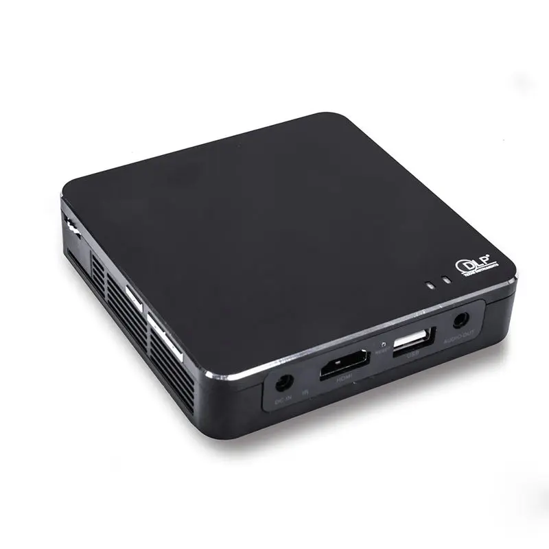 Горячие Мини светодиодный DLP проектор DC 12 В проектор кино видеопроектор 1080 P