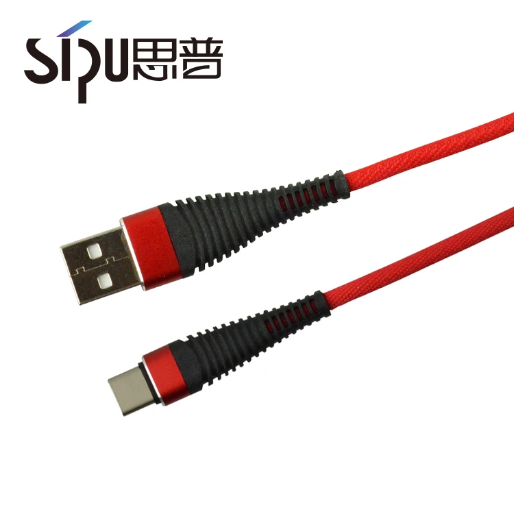 SIPU готовый к отправке высокопрочный Micro USB Type C Дата-кабель для зарядного устройства