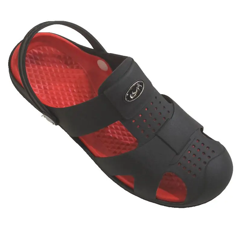 Custom Jelly Shoes Men sandal with protective toe Chinelo Sandal Karet Shoes Clogs Foam Clogs Sandale Plastique