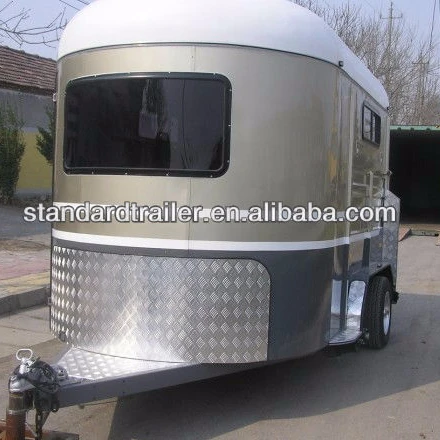 
2 horse angle load standard horse trailers with toolbox fridge 