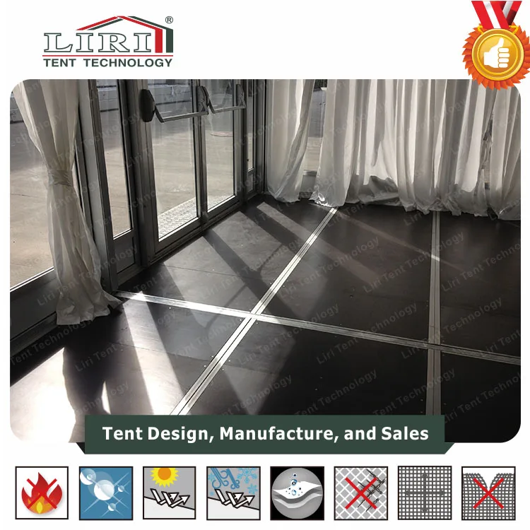 VIP Wooden cassette tent flooring system For Wedding Party Tent