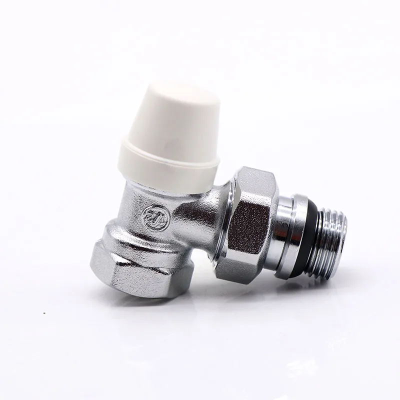 Латунный клапан радиатора T203H с ручной блокировкой радиатора