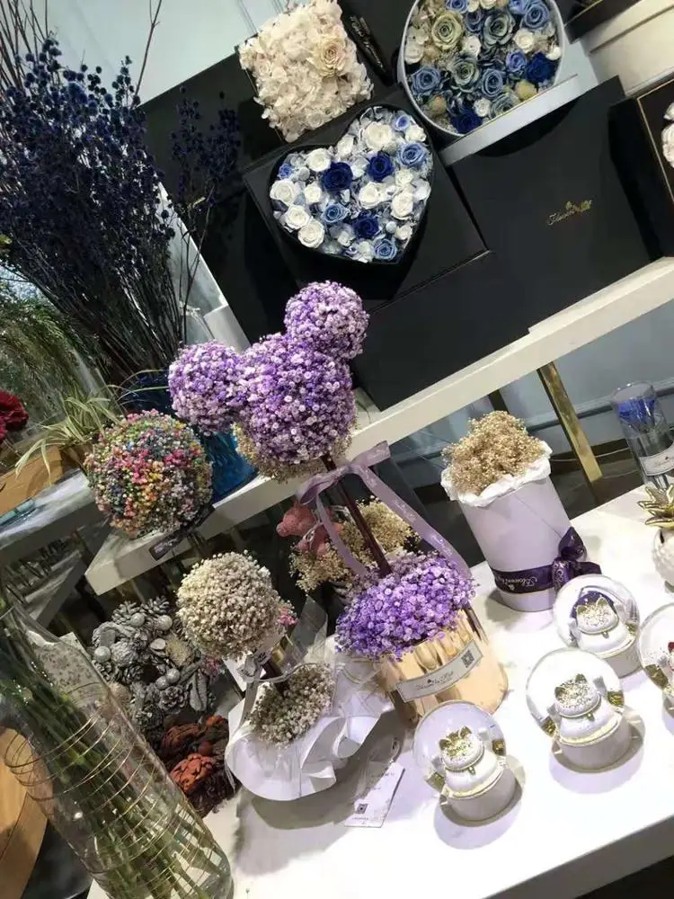 3D Mickey heart panda phenolic resin fresh floral foam in stock