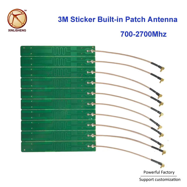 Customized 3M Sticker Built-in CDMA 2.4G 4G GSM Patch Antenna