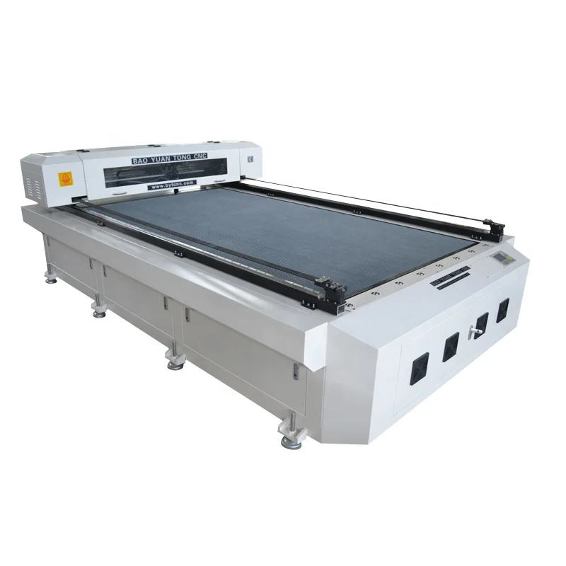 BYT CNC Share Large working size 1325 CO2 laser cutting machine for fiber leather MDF wood paper glass with low price