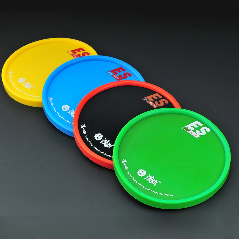 Portable Round Sticky Practice Drum Pad 6 inch