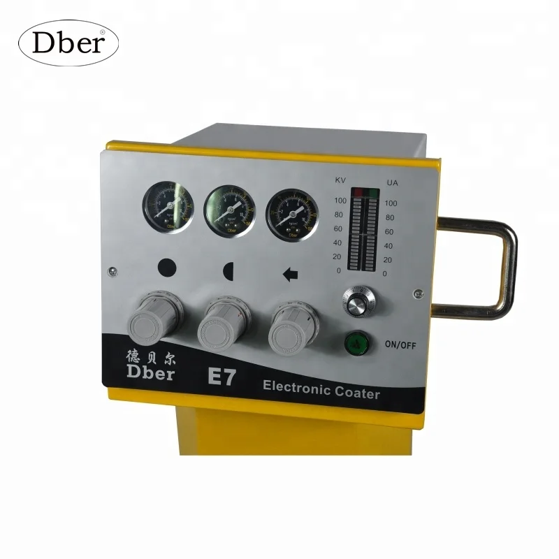 Распылитель краски Dber E7 по низкой цене, пистолет для порошкового покрытия/оборудование