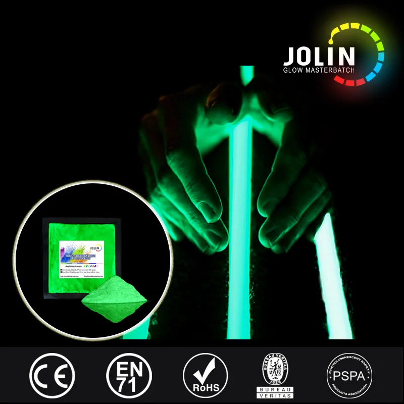 Лучший сине-зеленый фосфоресцирующий светящийся в темном пигментном порошке