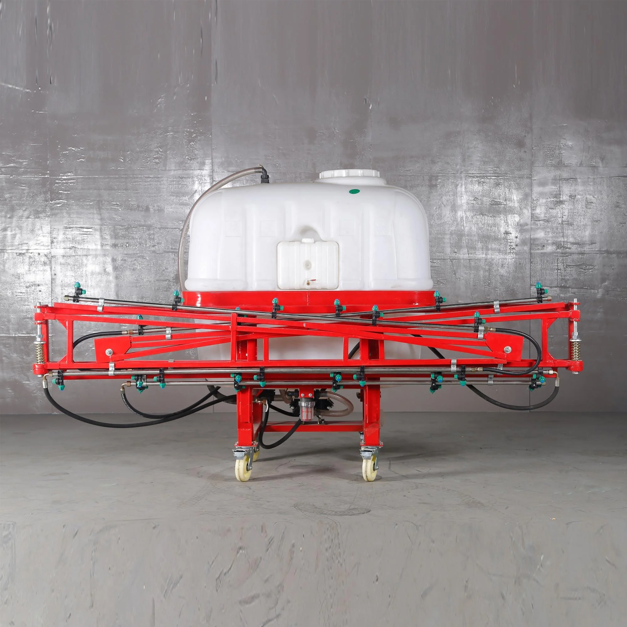 
Agriculture/garden used PTO pump power water boom sprayer with plastic tank. 