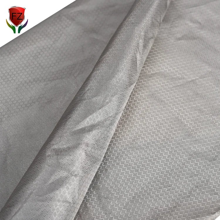 Наивысшего качества плотная проводящий материал EMI Экранирование блокирования RFID Ткань