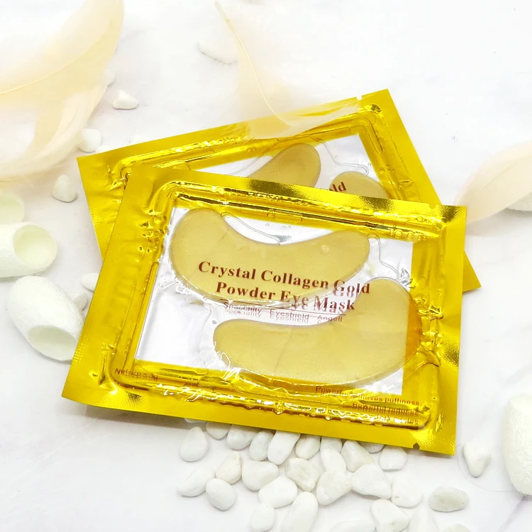 Balala Private label 24k gel pads gold collagen under gel eye mask