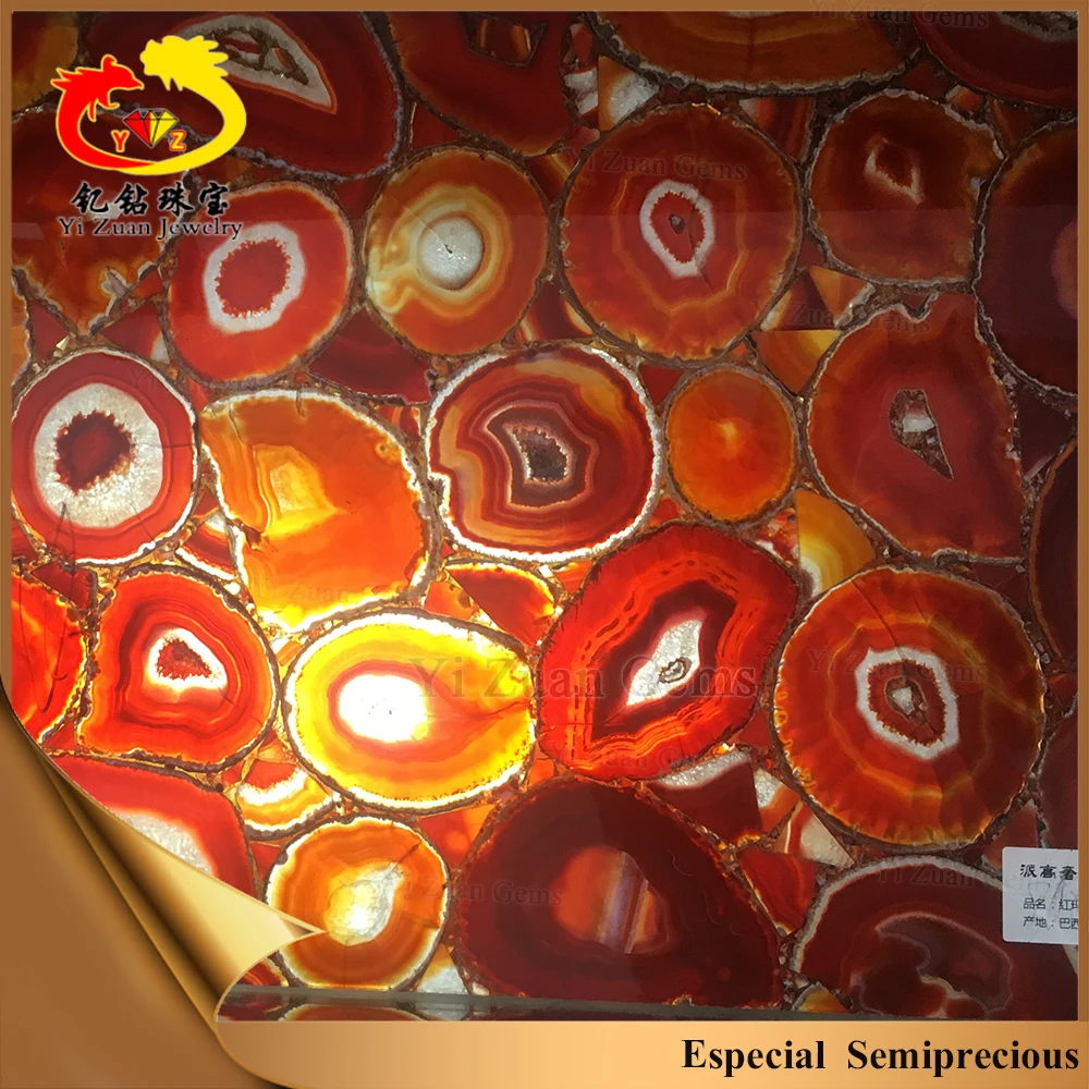 Оптовая продажа, настенные подвески из натурального камня, Агатовая плита