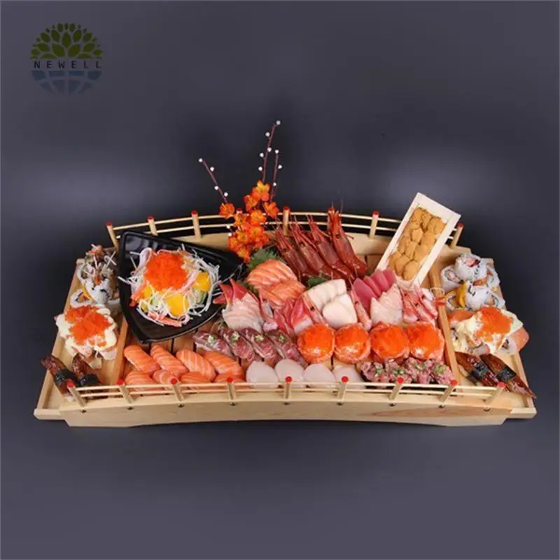 Eco Friendly factory price new launched sushi tray boat with logo