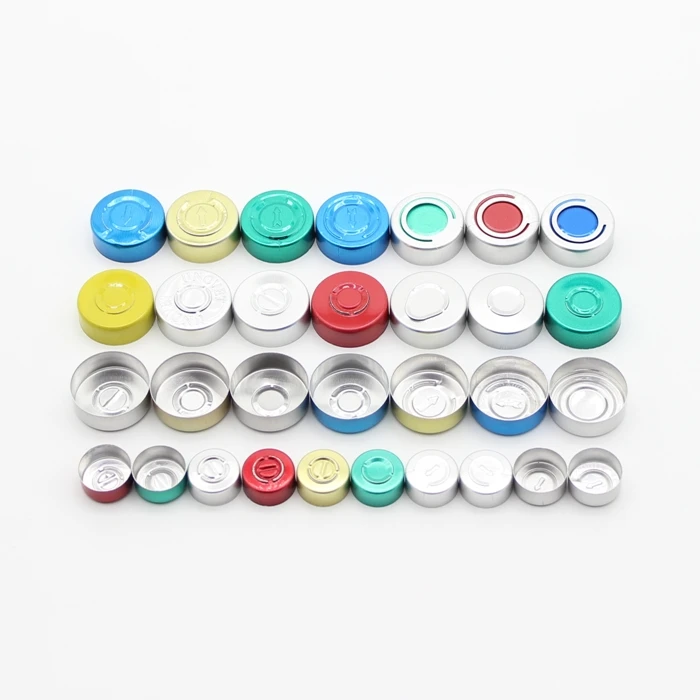 Tear Off Flip Vial Seals Aluminum Cap Crimp Closure Wholesale