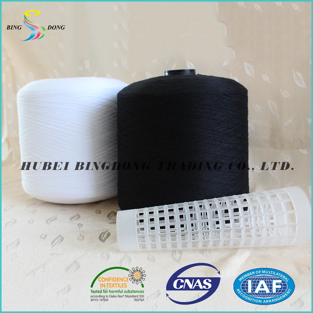 
42/2 42/3 62/2 62/3 semi dull raw white soft wind 100% virgin polyester spun yarn for sewing 