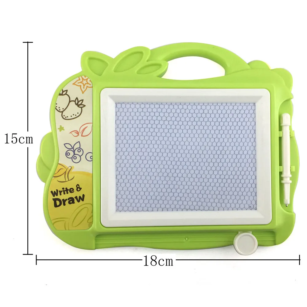 Tiktop hot sales children educational plastic toys black write adjustable kids color magnetic drawing board