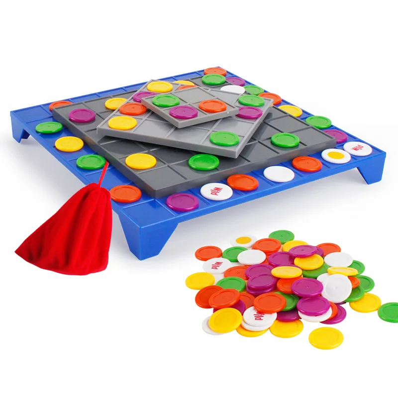 
High quality plastic educational board game for kids 