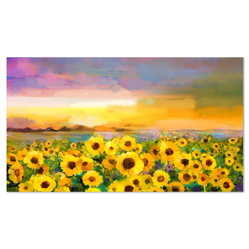 
modern acrylic flowers oil paintings interior wall flower painting  (60838818823)
