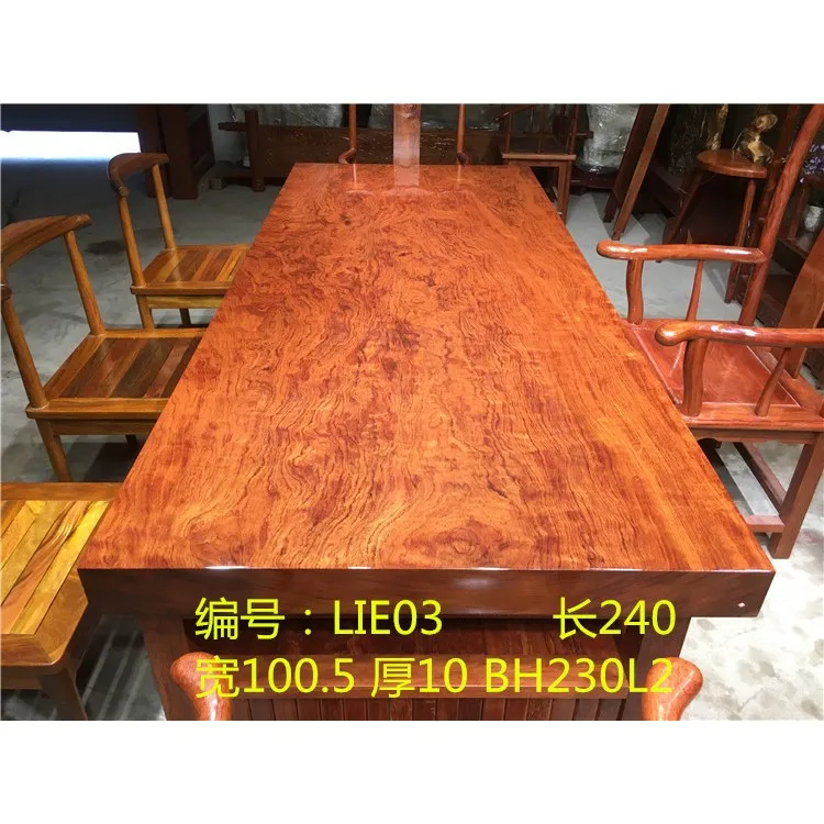 
Bubinga Wood Used Restaurant Sets Cafe Tables and Chairs 