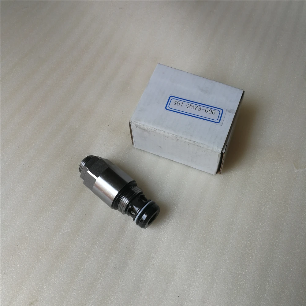 Hydraulic Multi-way Direction Control Valve 491-2873-006 Port Relief W/AC