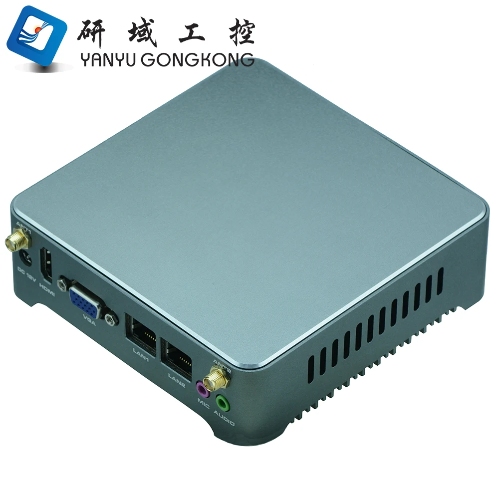 fanless case intel nuc i3 pfsense mini pc dual nic