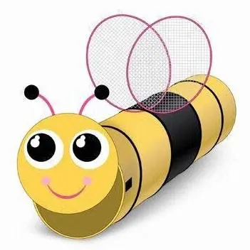 Kids Play Tunnel Tent Children Crawl Tube Toys Boys Girls Pop Up Toddler Tent for Indoor Outdoor Playing (Green)