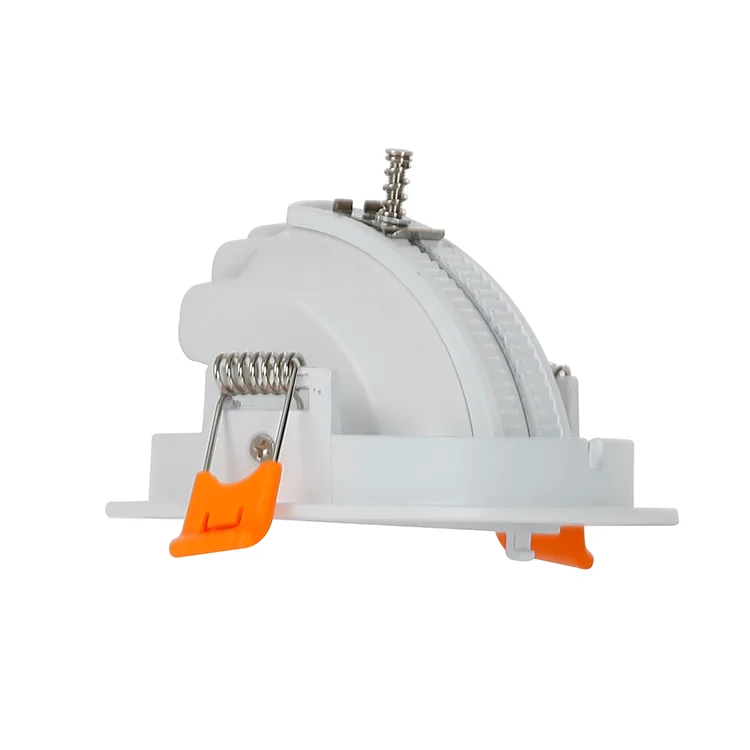 
7W 12W 2*7W 2*12W COB 7 Watt gimbal led downlight Recessed Adjustable 7w gimbal downlight 