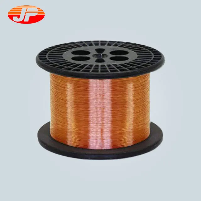 Заводская поставка по низкой цене, изготовленные на заказ эмалированные медные обмоточные провода, Полиэстеровые эмалированные круглые медные провода класса 180 в Китае
