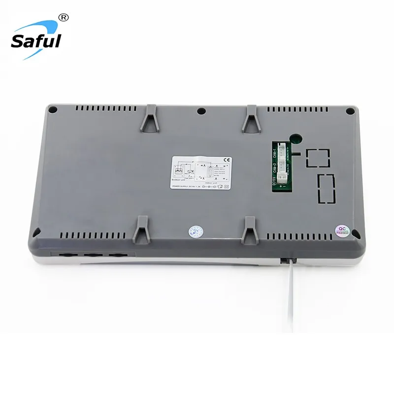 Saful TS-YP453 4 inch wired apartment video door phone intercom system
