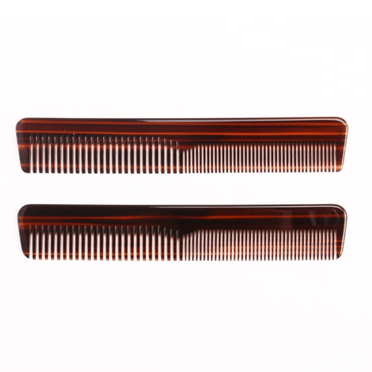 Professional manufacturer cellulose acetate handmade hair comb