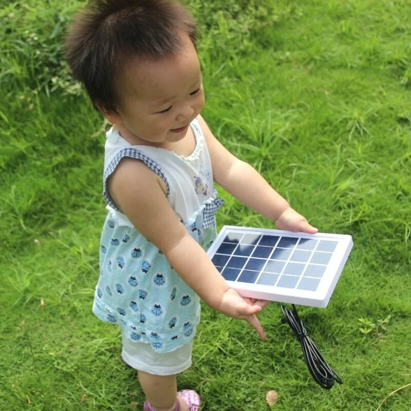 3 Watt 6V Solar Panel Solar Module For Solar Power System Polycrystalline Silicon Solar Cell With Frame light with solar panel