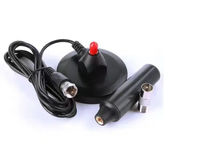 
Magnetic Base 74-230,470-860MHz DVB-S2 DVB-C DVB-T2 ISDB-T Digital Indoor TV Antennas 