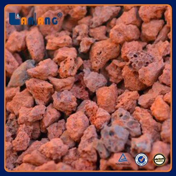 Китайское растение, натуральный вулканический камень, цеолит, минеральный шар для очистки воды