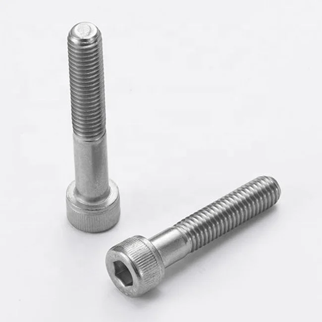 Хорошее качество, низкая цена, винт M3 M4 из нержавеющей стали с полурезьбой и шестигранной головкой
