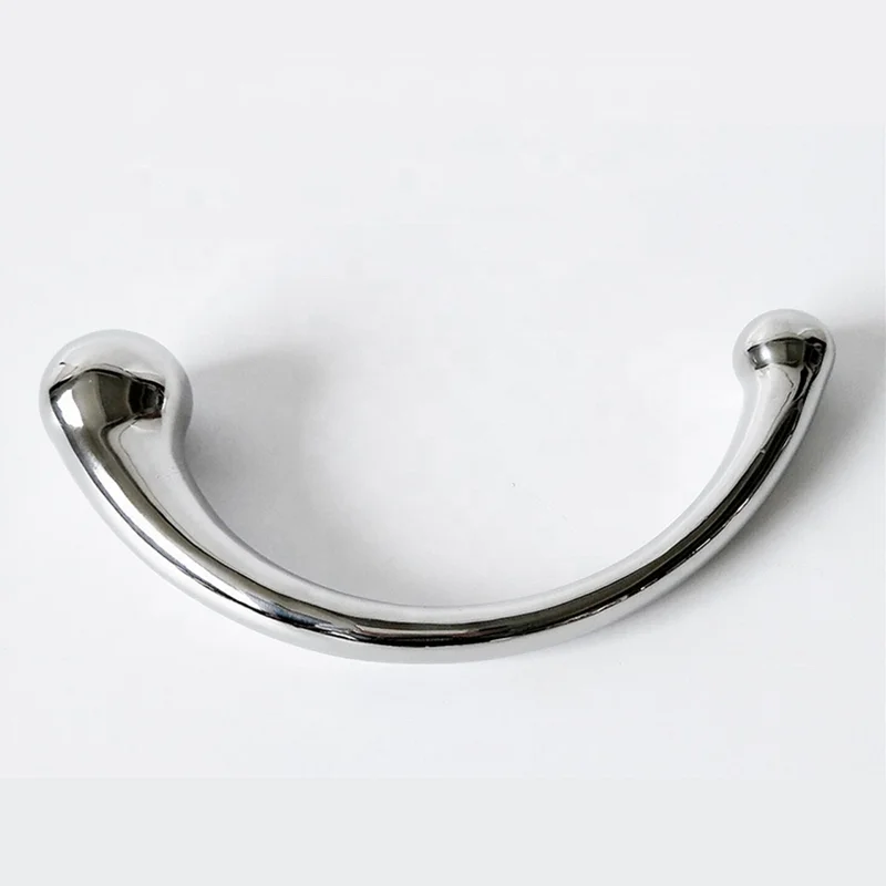 Массажная Палочка из нержавеющей стали для точки G, стимуляция пениса из чистого металла, Анальная пробка для стимуляции P-Spot, фаллоимитатор