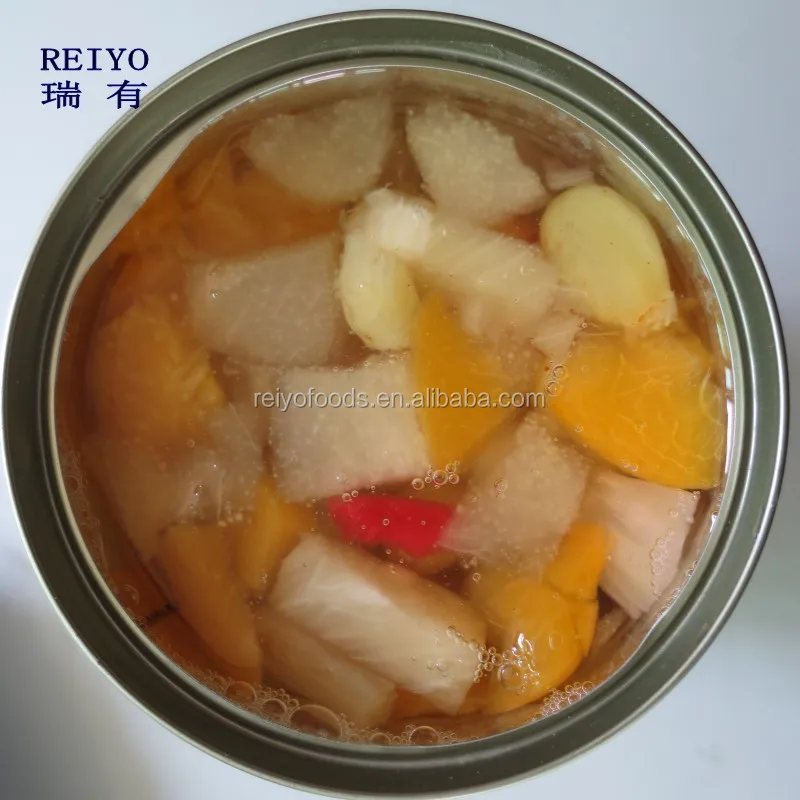 
canned fruit cocktail in light syrup 
